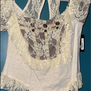 Steampunk costume top